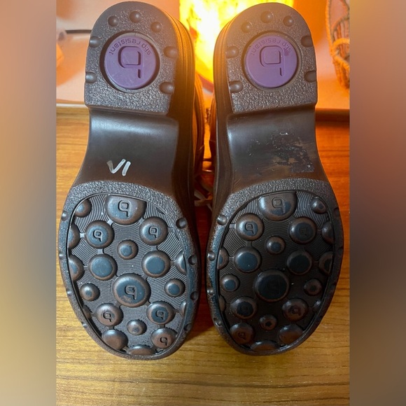 Bionica Women Romulus Ankle Boots 4572005 Camel Tan Wool & Leather Upper Size 7M - Picture 9 of 9